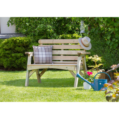 Zest4Leisure Abbey 2-Seater Wooden Bench Zest4Leisure Abbey 2-Seater Wooden Bench